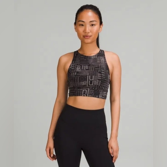 lululemon athletica Other - Lululemon-Longline Energy Bra With Spell Out (Size:4)